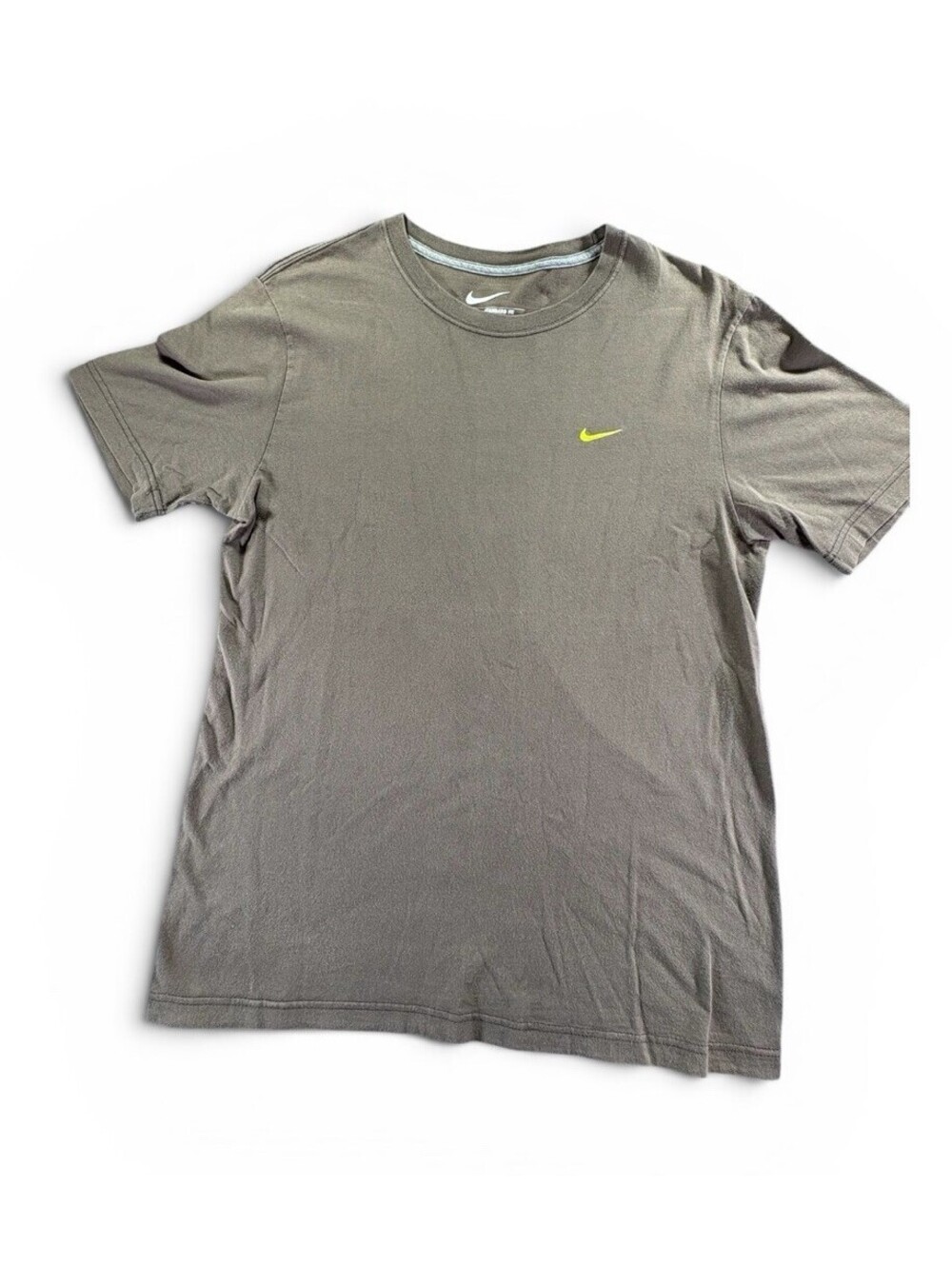 Nike  Brown Tee Short Sleeve T Shirt Mens Size Med Running Gym Streetwear